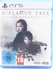 The image shows the front cover of a video game case for 'A Plague Tale: Innocence' on PlayStation 5. Produktbild-Vorschau