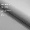 A close-up of a light gray fabric with text and icons describing its features. Produktbild-Vorschau