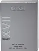 A silver perfume box with text and branding. Produktbild-Vorschau