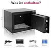 LEBENLANG 5L Safe Tresor für Zuhause - Inkl. Feuerfester Produktbild-Vorschau 3