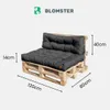Cuscino per pallet 120 x 80 Set di 2 pezzi per mobili in Anteprima dell’immagine prodotto 3