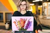 MuchoWow® Laptop Aufkleber Sticker Cover Gladiolen - Blumen Produktbild-Vorschau 5
