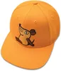 Koaa Snapback Cap Die Maus "Auf'm Schirm" in orange