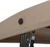 Close-up of a knob on a beige canopy of a swing. Produktbild-Vorschau