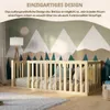 Crazy Pine Kinderbett 140x200 cm – Natürlichem Holz - Produktbild-Vorschau 4