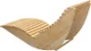HOME DELUXE Wellenholzliege WOLGA - 60 cm | Holzliege, Produktbild-Vorschau 9