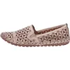 Gemini Damen Slipper Leder Mokassin floral Blumen Cutouts Produktbild-Vorschau 23