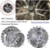 Střešní turbínový ventilátor – větrný rotující komínový Náhled obrázku produktu 3
