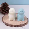 Silikonformen Gießformen Ostern,Niedlich Hase Kerzenformen Produktbild-Vorschau 5