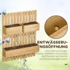 Blumenkasten-Set Wandmontage 3 abnehmbare Kästen Tannenholz Produktbild-Vorschau 5