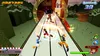 A scene from the video game Kingdom Hearts Melody of Memory, showing characters running on a musical staff. Produktbild-Vorschau