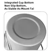 Kaffeetasse aus Titanlegierung mit Deckel, Camping-Becher Produktbild-Vorschau 8