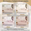 MODFU Chaiselongue Freizeitsofa Einzelsitz mit Lendenkissen Produktbild-Vorschau 7