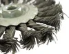 125 mm szczotka druciana tarczowa stalowa dwukierunkowa z Voir les images du produit 2