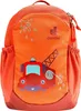 A child's backpack with a fire truck design. Voir les images du produit