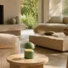 Luxus Europe - Lampe de table tactile Vicky, couleur taupe Voir les images du produit 5