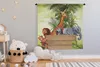 MuchoWow® Wandteppich Wandbehang Dschungeltiere - Natur - Produktbild-Vorschau 4