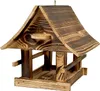Woodok Vogelfutterhaus, Holz, gefaltet, hellbraun, Haken Produktbild-Vorschau 1
