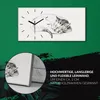 Wohnzimmer-Bild Leinwand Uhr Geräuschlos 60x30 Zeichnung Produktbild-Vorschau 5
