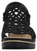 Rieker Damen Sandalette Schwarz Voir les images du produit 6
