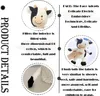 Kuh Kuscheltier 40 cm Weiches Plüschtier Stofftier Schwarz Produktbild-Vorschau 3