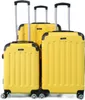 Reisekoffer Koffer 3 tlg Hartschale Trolley Set Kofferset Produktbild-Vorschau 1