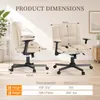 Verstellbarer Criss Cross Stuhl, Schminktisch Stuhl, Produktbild-Vorschau 2