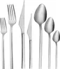 A collection of silverware arranged on a white background. Produktbild-Vorschau