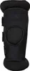 A black knee brace is shown against a white background. Voir les images du produit