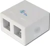 DIGITUS Gehäuse für Keystone 2xKeystone, weiß Voir les images du produit 1