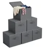 SONGMICS Stoffbox, faltbare Aufbewahrungsbox mit Griffen, Produktbild-Vorschau 2