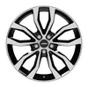 Autec Felgen UTECA 9.5x19 ET 38 5x112 Schwarz poliert Produktbild-Vorschau 3