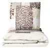 Bettwäsche 135x200 cm Set Fleece Winter Tierdruck Leopard Produktbild-Vorschau 1