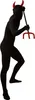 Czarny kostium karnawałowy Second Skin Full Body Costume Podgląd zdjęcia produktu 7
