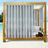 132*275cm Outdoor Wasserdicht Vorhänge mit Ösen Blätter Produktbild-Vorschau 4