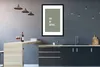 MuchoWow® Gerahmtes Poster Zitate - Außer Haus - Grün 60x90 Produktbild-Vorschau 5