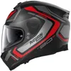 Kask Nolan N80-8 Ally N-Com Matt Black / Red Full Face Podgląd zdjęcia produktu 4