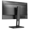 The back of a black AOC monitor on a white background. Produktbild-Vorschau