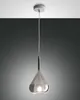 Fabas Luce -  Lila LED-Hängeleuchter aus Metall und Produktbild-Vorschau 1