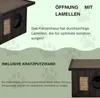 Muntel Katzenhaus Outdoor Winterfest, Katzenhaus Isoliert, Produktbild-Vorschau 4