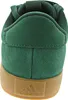 Close-up view of the heel and sole of a green Adidas sneaker. Produktbild-Vorschau