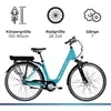 Zündapp Z600 City E Bike Damen 28 Zoll Elektrofahrrad 7 Produktbild-Vorschau 3