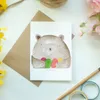 Mr. & Mrs. Panda Grußkarte Bär Gefühl - Weiß - Geschenk, Produktbild-Vorschau 2