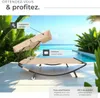 Transat 2 places - noir/beige Voir les images du produit 4