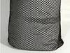 A close-up view of black mesh fabric, likely part of a boat cover. Produktbild-Vorschau