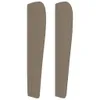 Kopfteil mit Ohren Taupe 93x23x118/128 cm Stoff Produktbild-Vorschau 4
