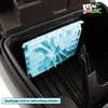 Close-up of a blue filter inside a vacuum cleaner dustbin. Produktbild-Vorschau