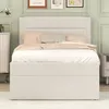 okwish Polsterbett, Einzelbett mit Metallrahmen, Produktbild-Vorschau 3
