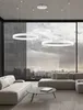 Nova Luce MOTIF LED Pendelleuchte Schwarz 140W Warmweiss Produktbild-Vorschau 3