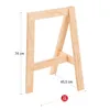 A wooden sawhorse with dimensions indicated. Anteprima dell’immagine prodotto